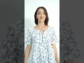 Summer Tunics V Neck Regular Fit Casual Floral Shirt | JustFashionNow