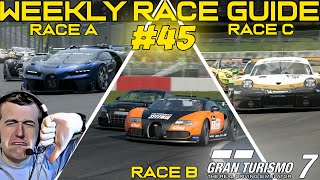 🙈 Total CARNAGE... UNLIMITED Grip... and a BIT of STRATEGY... || Weekly Race Guide - Week 45 2024