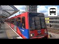 Docklands Light Railway B92 (Bombardier) Rolling Stock - Arriving at Shadwell DLR Station