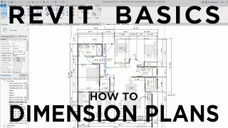 Revit Architecture: How to Dimension Plans properly | BIM Modeling