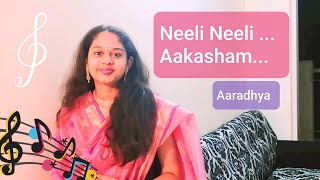 Neeli Neeli Aakasam Cover Song | 30 Rojullo Preminchadam Ela| Pradeep Machiraju |By-Aaradhya kaushik