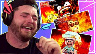 Losing my mind reacting to my friend's RAGE compilations!