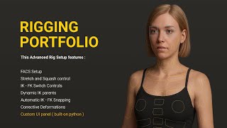 Advanced Realistic Character Rig in Blender | Full Rig Breakdown | FACS, IK-FK + Python UI Panel