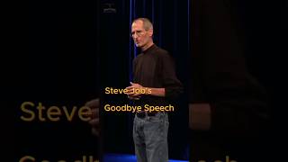 Steve Job's Goodbye Speech | Honoring Steve Jobs #iphone #apple