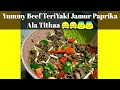 Yummy Beef Teriyaki Jamur Paprika Ala Tithaa