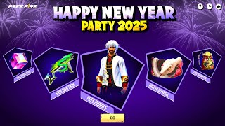 Happy New Year 2025 Free Rewards🤯 | Free Fire New Event | Ff New Event Today | Upcoming new event ff