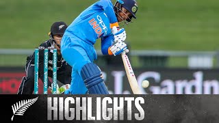 Mandhana Scores Century as India Dominate | HIGHLIGHTS | WHITE FERNS v India | 1st ODI, 2019