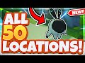 ALL *50* ROBOT LOCATIONS In Roblox AOTU EVENT! Roblox Luobu Events 2021!