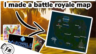 I made a battle royale map in Fortnite creative | No map code | Part-1