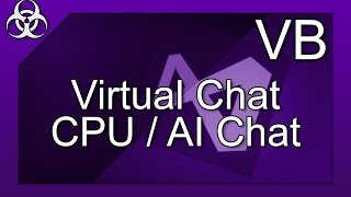 Command Prompt & Virtual CPU Chat in Visual Basic using Visual Studio Tutorial