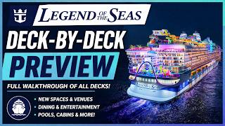 Legend of the Seas Deck-by-Deck SHIP TOUR PREVIEW