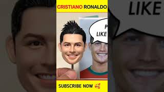 Cristiano Ronaldo in Real Life 🥰 Clay से Ronaldo बना दिया 😁 #shorts #trending #viral #youtubeshorts