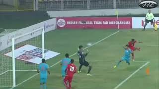 India vs Myanmar (2-2) AFC Asian Cup Qualifiers 14/11/17