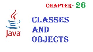 Classes and Objects in Java - Java tutorial - w3Schools - Chapter 26 English
