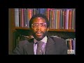 African American Religion and Process Theology Part 1, Theodore Walker Jr., 1986