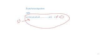 analysis of algorithm bruteforce algorithm runing time analysis
