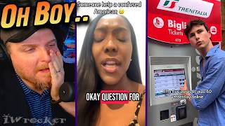 Americans Absolutely Bewildered in Europe for 17 minutes straight