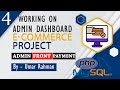 E-Commerce Website using PHP/MySQL || Working on Admin Dashboard || Part -4 || Tutorial Rays