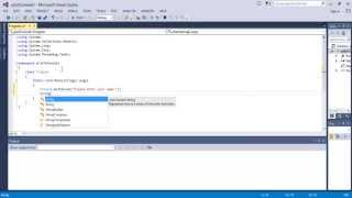 Visual C# Beginner Tutorials: 01 - Basic Algorithms and Input Usage