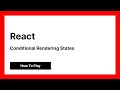 React Conditional Rendering - BBC How To Play Quiz - Example