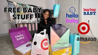 FREE BABY STUFF 2022 | Unboxing & How to Get It all |