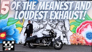 5 of the Meanest and Loudest Exhaust for your Harley-Davidson Motorcycle!
