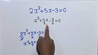 Three Methods || Completing the square || Quadratic Formula || Factorization