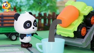Baby Panda's House Building Contest | Fight against Bad Crocodile | Toy Story | ToyBus