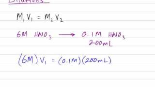 Dilution Problems