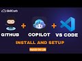 Github COPILOT install and setup with Visual Studio Code