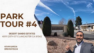 Mobile Home Park Tour: Desert Sands Estate 45111 25th St E Lancaster CA 93535