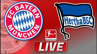 🔴FC Bayern München - Hertha BSC | Bundesliga 30. Spieltag | Liveradio