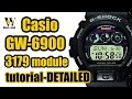 G-Shock GW 6900 module 3179 - review & tutorial how to setup and use ALL the functions