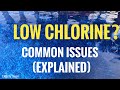 Pool Chlorine  - What causes Low Chlorine Levels in your pool!