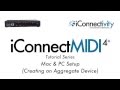 iConnectMIDI4+ Mac & PC Setup (creating an Aggregate Device)