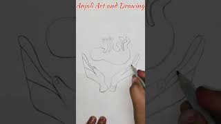 How to draw save girl child drawing 🎨||#savegirl #drawing #viralvideo #easydrawing #artist
