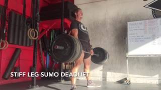 Movement Demo: Stiff Leg Sumo Deadlift