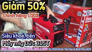 🔴SIÊU GIẢM GIÁ CUỐI NĂM TỚI 50%🔴CHỐT ĐƠN #0932961100 MÁY MIG LỚN 315T ĐỨC CHÍNH HÃNG #mayhan #kobe