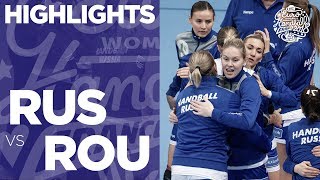 Russia vs. Romania | Highlights | Women's EHF EURO 2018