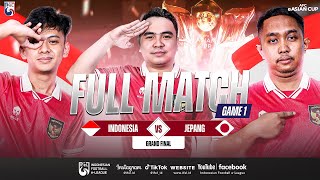 FULL MATCH FINAL GAME 1: INDONESIA VS JEPANG | AFC eASIAN CUP QATAR