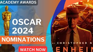 96th Academy Awards 2024 Nominations - Oscar Awards 2024 Nominee Full List