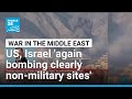 US and Israel 'again bombing what were clearly non-military sites' in Iran • FRANCE 24 English