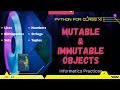 Mutable and Immutable Objects in Python
