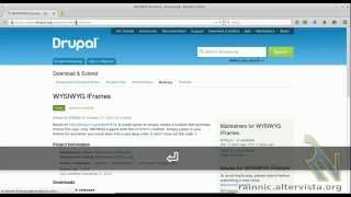 Iframe tags in TinyMCE editor and Drupal 7.x