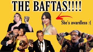 BAFTA AWARDS (2022) WINNER REACTION! (HOLY SURPRISES)