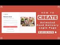 Learn How to Create a Responsive Food Delivery Login/Sign-In Form with Tailwind CSS and HTML