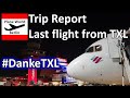 Trip Report | Eurowings Airbus A319 | Berlin TXL to BER Airport | Last flight from Tegel