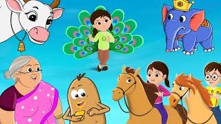 हिन्दी टॉप 2020 I Nani Teri Morni Ko + Lakdi Ki Kathi + More Top Hindi Rhymes by Fun For Kids TV