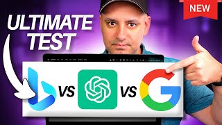 ChatGPT vs Google Bard vs Bing Ai - The Ultimate Comparison Test
