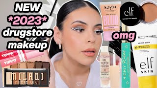 NEW VIRAL DRUGSTORE MAKEUP TESTED 🤩 Full Face of First Impressions (hits & misses) part 1